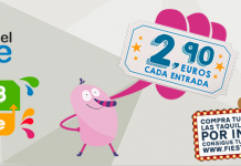 La XIII Edición de la Fiesta del Cine se celebrará los días lunes 16, martes 17 y miércoles 18 de octubre